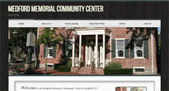 Desktop Screenshot of medfordcenter.org